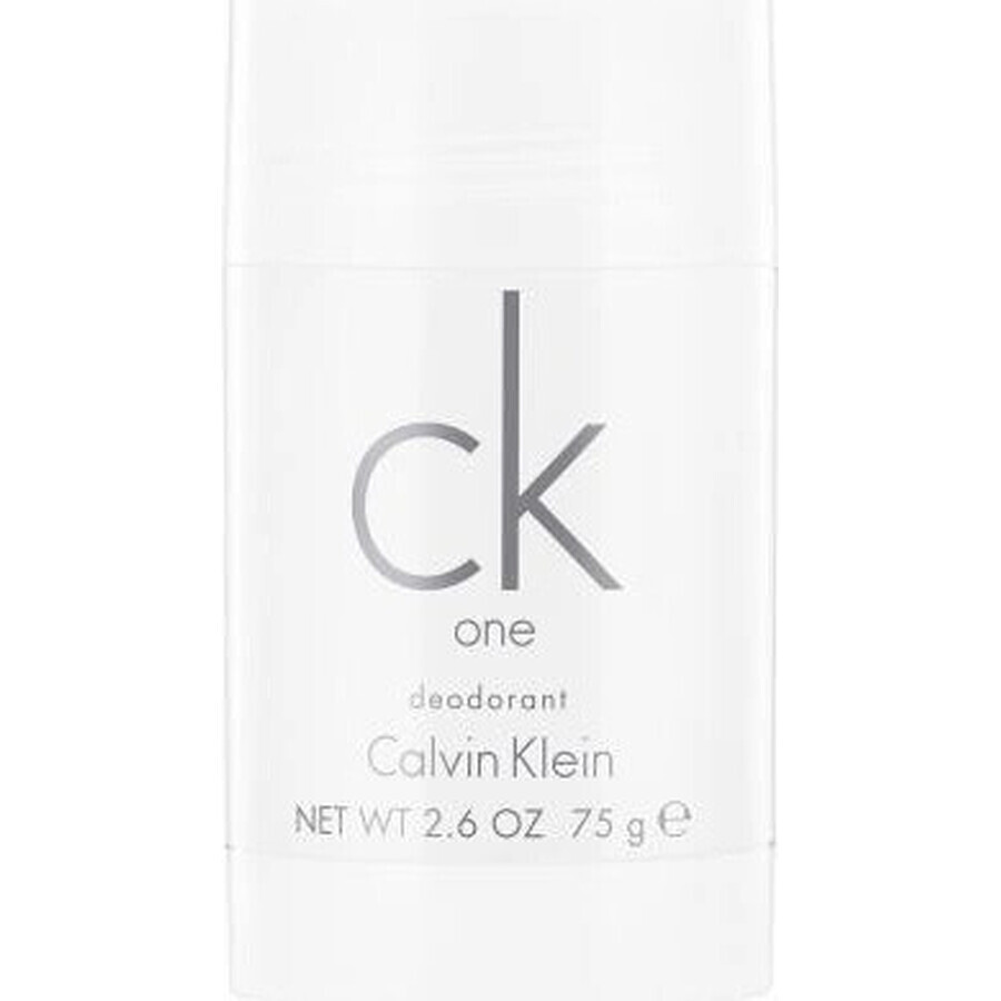 Calvin Klein One Tuhy Deo 75ml 1×75ml, deodorante solido