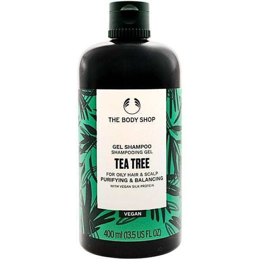 The Body Shop Shampoo per capelli grassi Tea Tree 1×400 ml, shampoo