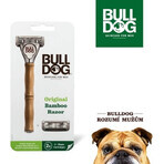 Rasoio Bulldog Bulldog Original Bamboo + 2 testine di ricambio Set 1×1, rasoio + 2 testine di ricambio