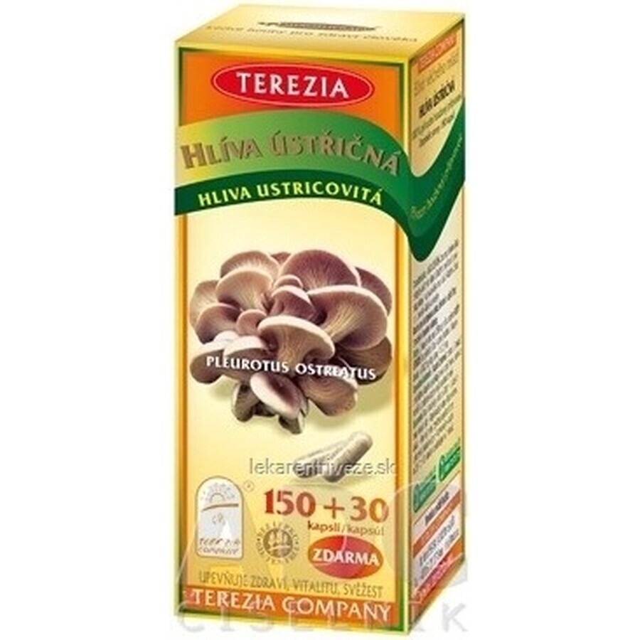 TEREZIA MUSHROOM MUSHROOM FUNGUS 1×180 cps, food supplement