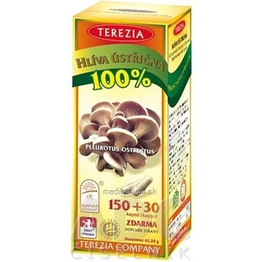 TEREZIA MUSHROOM MUSHROOM FUNGUS 1×180 cps, food supplement