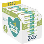 Pampers Sensitive Box Doekjes Plastic Vrij 24x52st 24×52st