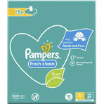 Pampers Sensitive Box Doekjes Plastic Vrij 24x52st 24×52st