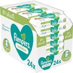 Pampers Sensitive Box Doekjes Plastic Vrij 24x52st 24×52st