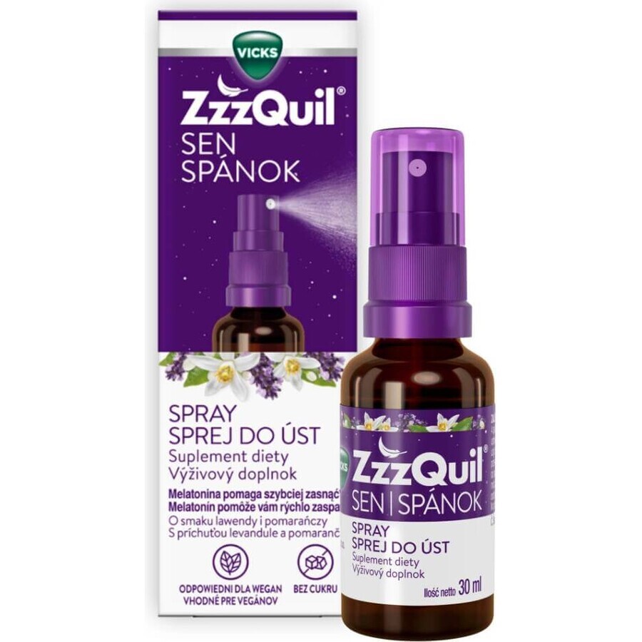 ZzzQuil®SPÁNOK spray per bocca 1×30 ml, integratore alimentare