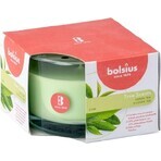 Bolsius Aromatic 2.0 Candela profumata in vetro con tè verde 1×1 pz, dimensioni 90 x 63 mm