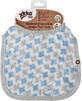 XKKO Bavaglino in bamb&#249; Scandinavian Baby Baby Blue Cross 1&#215;1 pz.