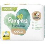 PAMPERS HARMONIE PROTECT&CARE WIPES 176KS 1×176 buc, șervețele umede