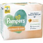 PAMPERS HARMONIE PROTECT&CARE WIPES 176KS 1×176 buc, șervețele umede