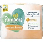 PAMPERS HARMONIE PROTECT&CARE WIPES 176KS 1×176 buc, șervețele umede