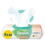 PAMPERS HARMONIE PROTECT&CARE WIPES 176KS 1×176 buc, șervețele umede