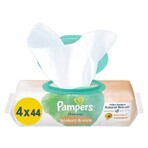 PAMPERS HARMONIE PROTECT&CARE WIPES 176KS 1×176 buc, șervețele umede