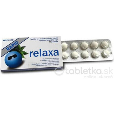 relax RAPID - pastiglie Woykoff 1x10 pz.