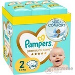 Pampers Premium MBP S2 224pcs (4-8kg) 1×224 pcs diapers