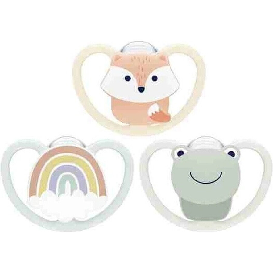 NUK Soother Space 0-6m BOX 1×1 pc, sucette