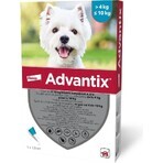 Advantix Spot-on pentru câini de la 4 la 10 kg (4 pipete) 4x1 ml