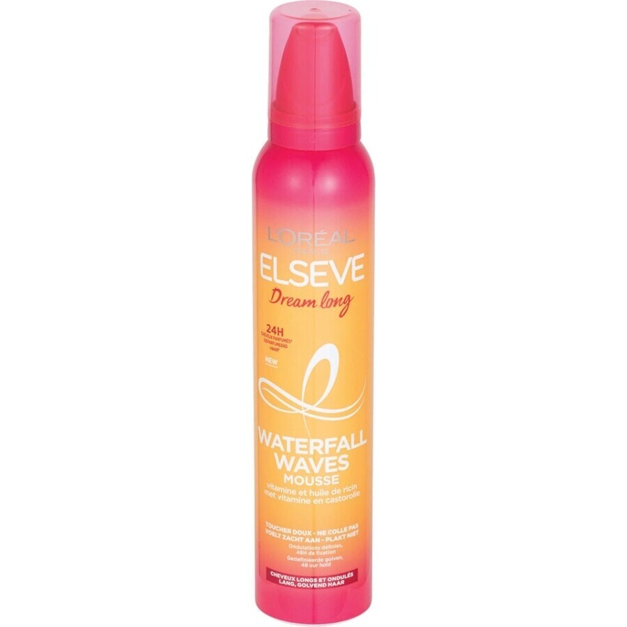 L'Oréal Paris Elseve Sueño Ondas Largas en Cascada Mousse, 200 ml 1×200 ml