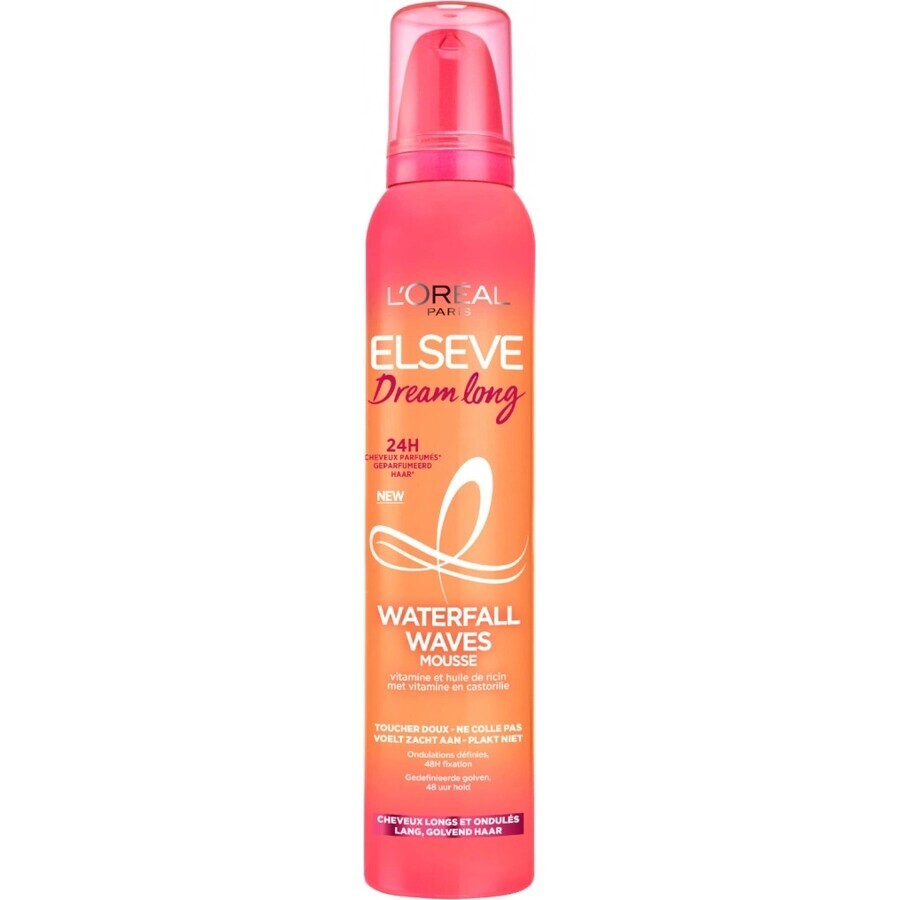 L'Oréal Paris Elseve Sueño Ondas Largas en Cascada Mousse, 200 ml 1×200 ml