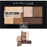 Maybelline New York The City Mini Palette paletă de farduri de ochi 400 Rooftop Bronzes 1×6 g, paletă de farduri de ochi