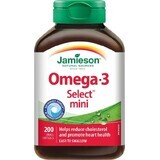 JAMIESON OMEGA-3 SELECT MINI 1×200 cps, food supplement