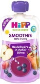 HiPP BIO Smoothie MIX Mela Pera Mirtilli 1&#215;120 ml, frutta e verdura, 12m+