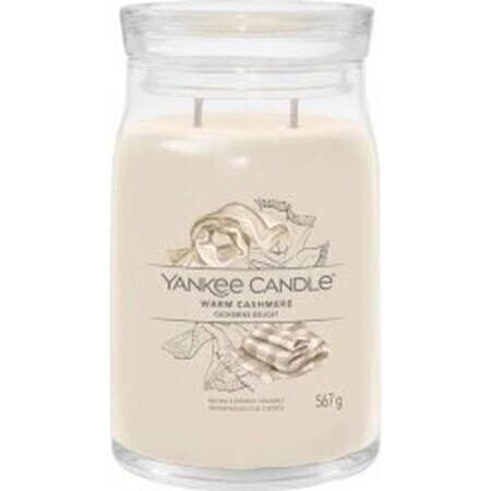 Yankee Candle Signature Vela grande Warm Cashmere 1×567 g Warm Cashmere 1×567 g, vela perfumada