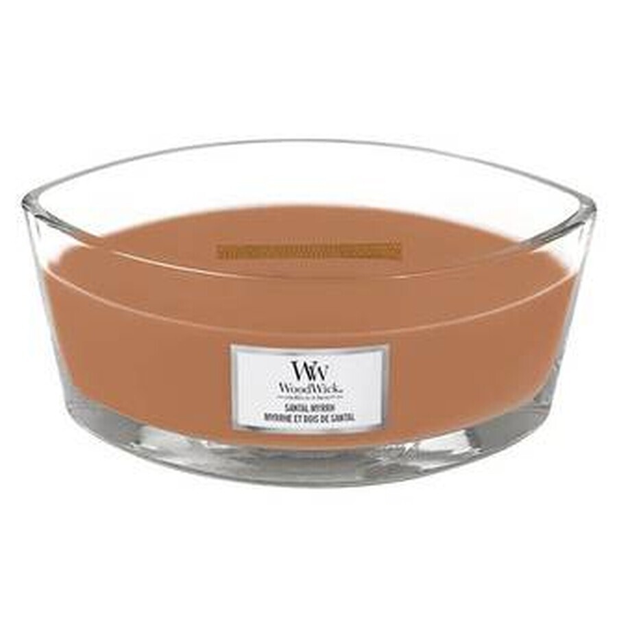 WoodWick Boat lumânare Santal Myrrh 1×453,6 g, lumânare parfumată