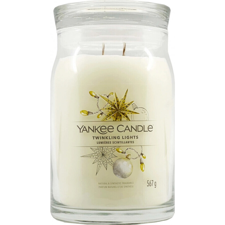 Yankee Candle Signature large candle Pink Cherry & Vanilla 1×567 g, bougie parfumée