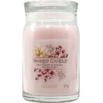 Yankee Candle Signature large candle Pink Cherry & Vanilla 1×567 g, bougie parfumée