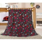 Manta bebé ELLA 1003/115 N 100x155cm corazones 1×1 ud, manta bebé