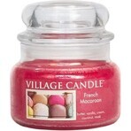 Village Candle Candela profumata in vetro - French Macaroon, piccola 1×1 pz, candela profumata