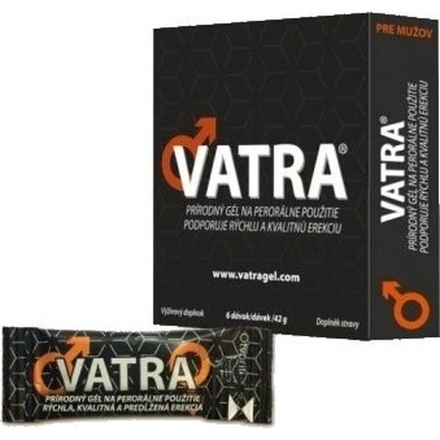 VATRA voor mannen orale gel 6x7 g (42 g)