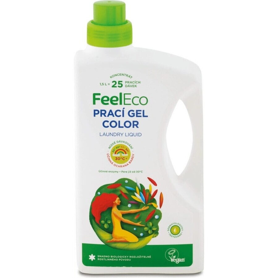 Feel Eco Laundry gel colorante 1×1500 ml per biancheria colorata