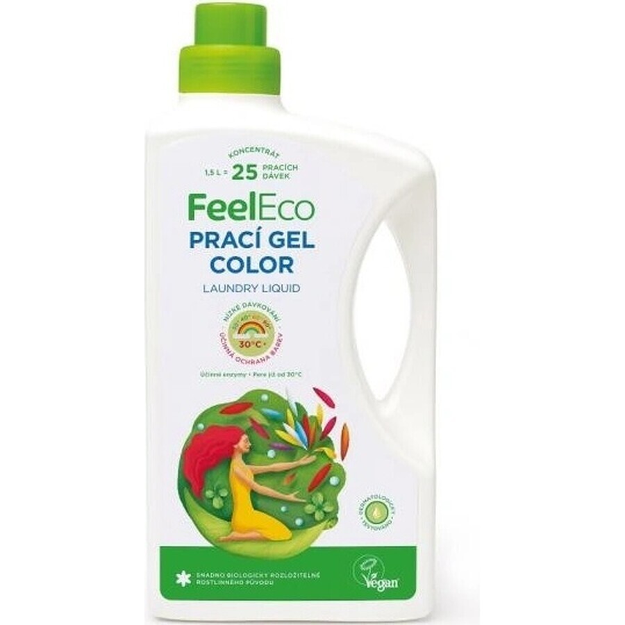 Feel Eco Laundry gel colorante 1×1500 ml per biancheria colorata