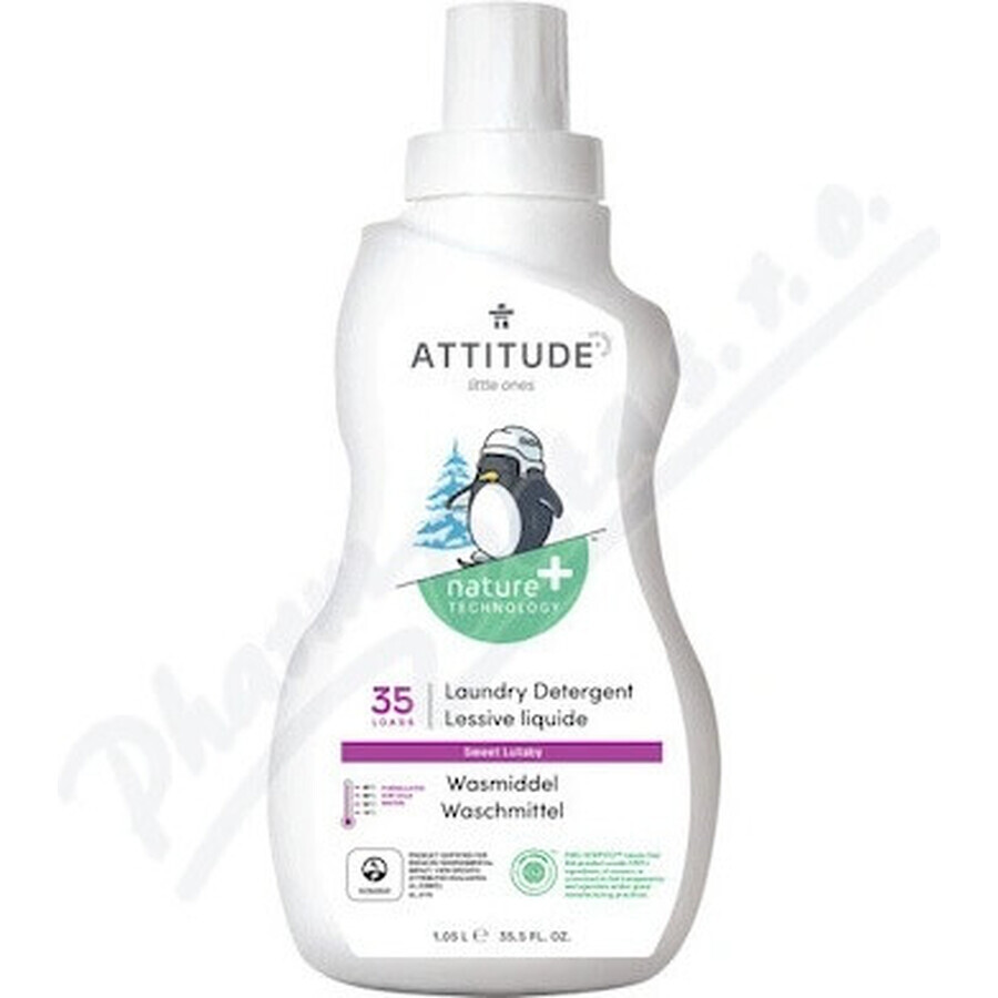 ATTITUDE Sweet Lullaby Baby Waschgel 1×1050 ml, Waschgel mit dem Geschmack von Sweet Lullaby