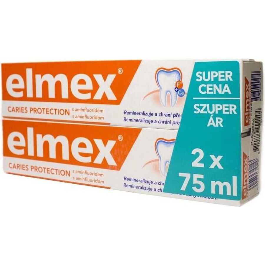 ELMEX Dentifricio per bambini 50ML+ZK,POHAR,ZP 12ML 1×1 pz, set igiene dentale per bambini