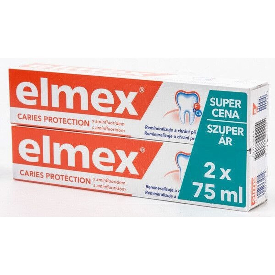 ELMEX Dentifricio per bambini 50ML+ZK,POHAR,ZP 12ML 1×1 pz, set igiene dentale per bambini