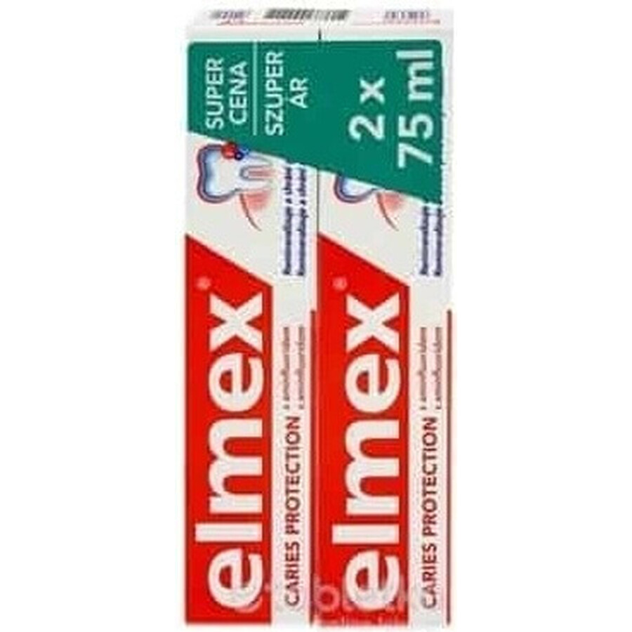 ELMEX Dentifricio per bambini 50ML+ZK,POHAR,ZP 12ML 1×1 pz, set igiene dentale per bambini