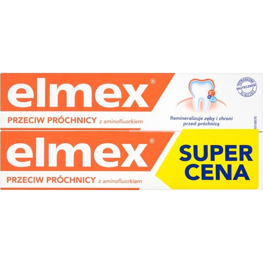 ELMEX Dentifricio per bambini 50ML+ZK,POHAR,ZP 12ML 1×1 pz, set igiene dentale per bambini