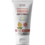 Wooden Spoon Sunscreen Body Lotion Mango Baby & Family SPF 50 1×100 ml