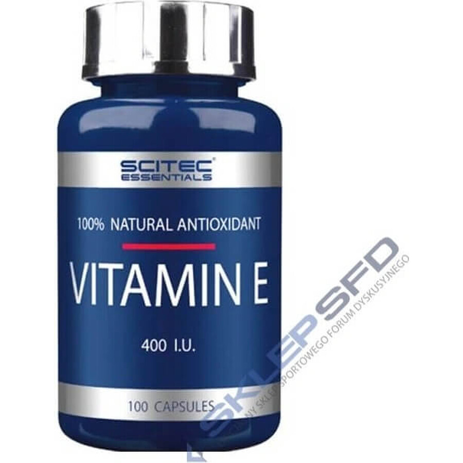 Scitec Nutrition Vitamina E 1×100 cps, integratore alimentare