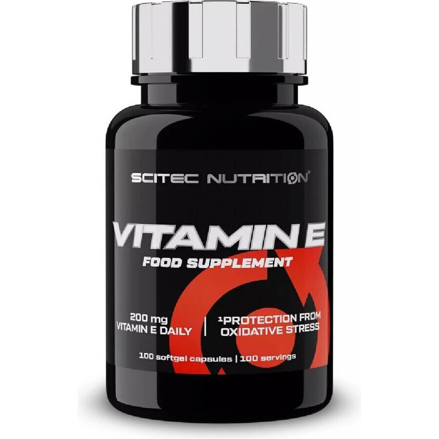 Scitec Nutrition Vitamina E 1×100 cps, integratore alimentare