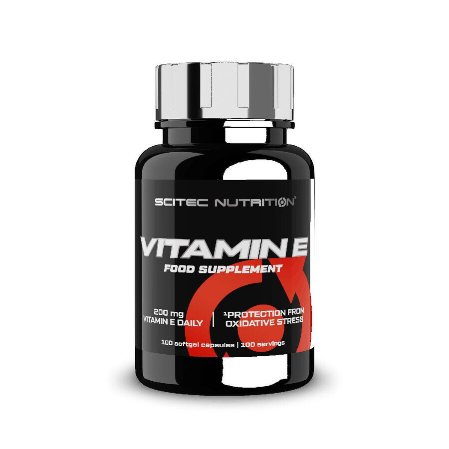 Scitec Nutrition Vitamina E 1×100 cps, integratore alimentare