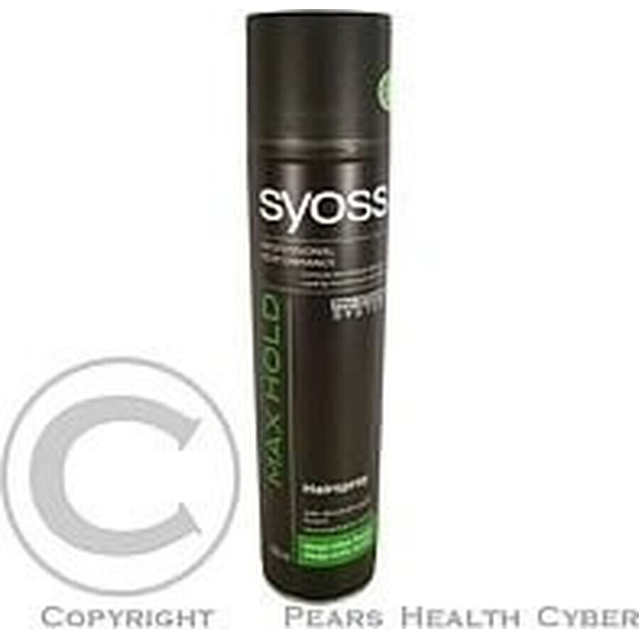 Syoss Max Hold Hairspray 1×300 ml, hairspray