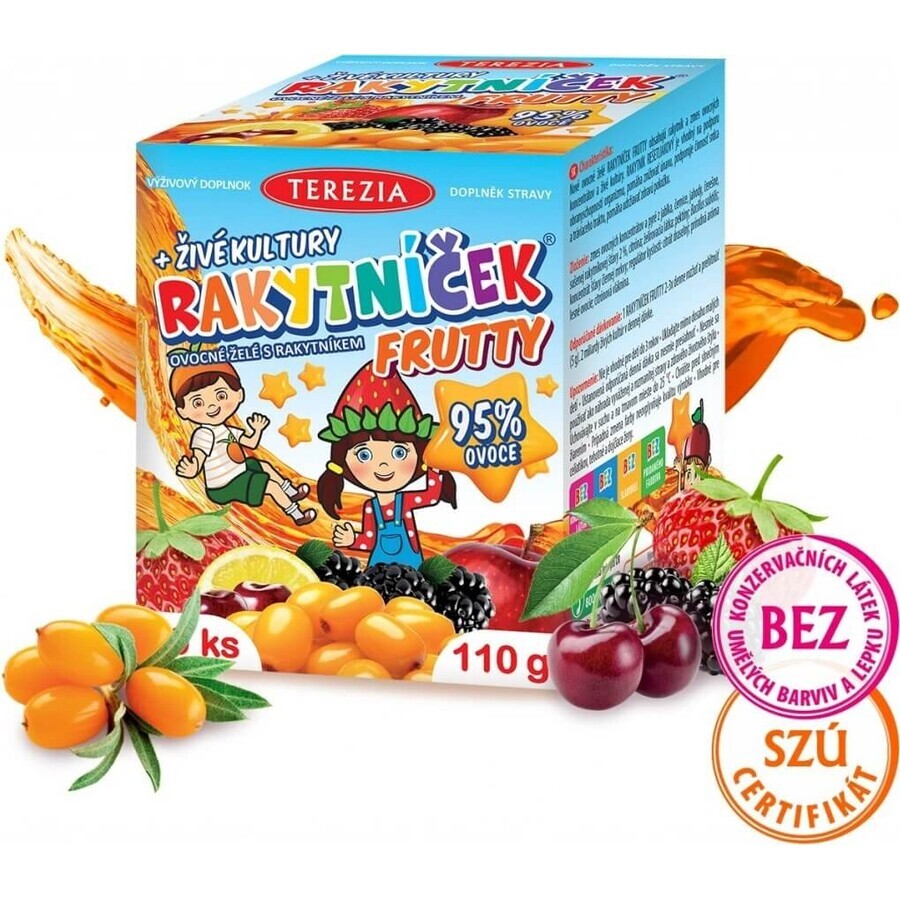 TEREZIA CANCRO FRUTTY + fermenti vivi 1×60 pz, integratore alimentare per bambini