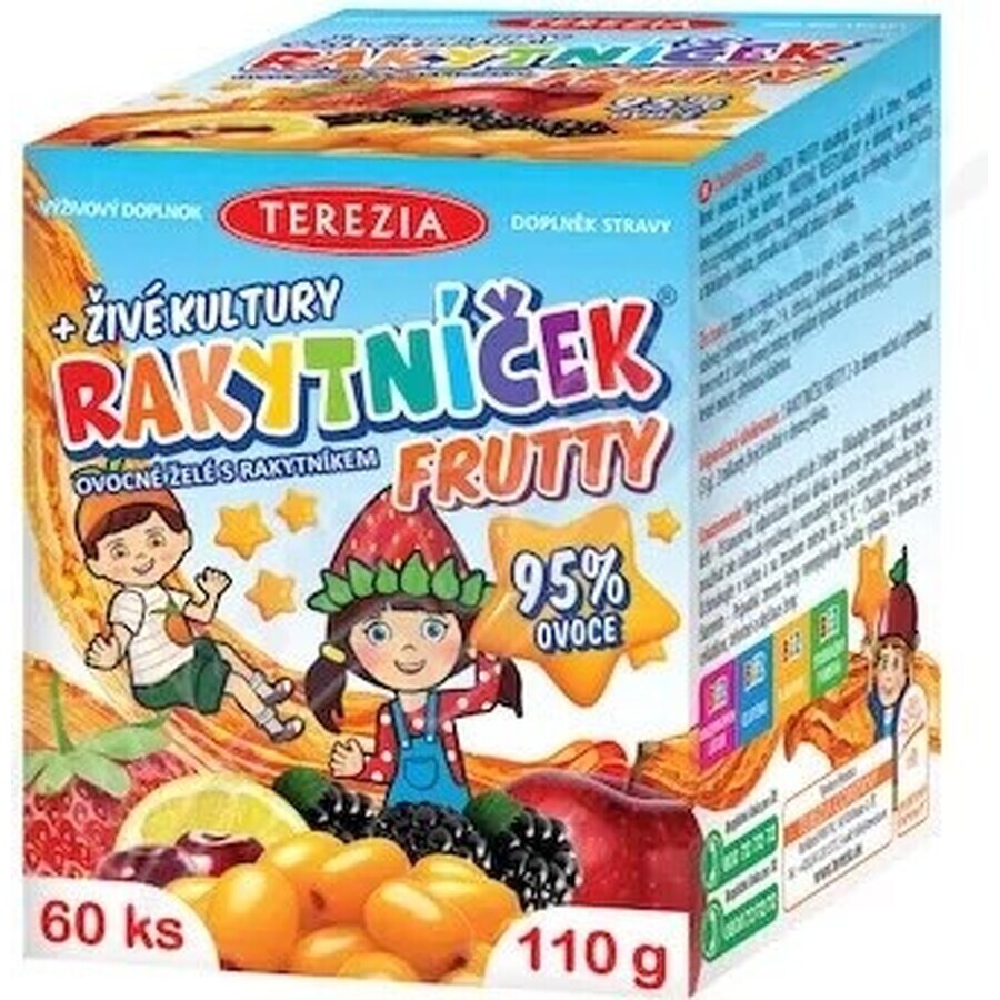 TEREZIA CANCRO FRUTTY + fermenti vivi 1×60 pz, integratore alimentare per bambini