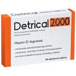 Detrical 2000 Vitamin D 1×60 tbl, food supplement