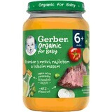 Gerber Snack biologico di carne e verdura 1×190 g, snack