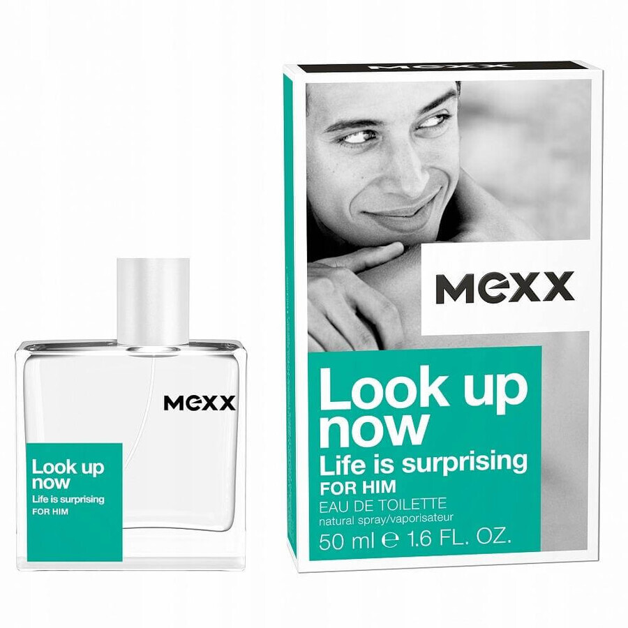 Mexx Look Up Now For Him Edt 50ml 1×50 ml, eau de toilette