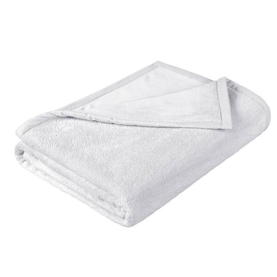 Children's blanket KORALL MICRO 100x150 6014/001 white 1×1 pc, baby blanket